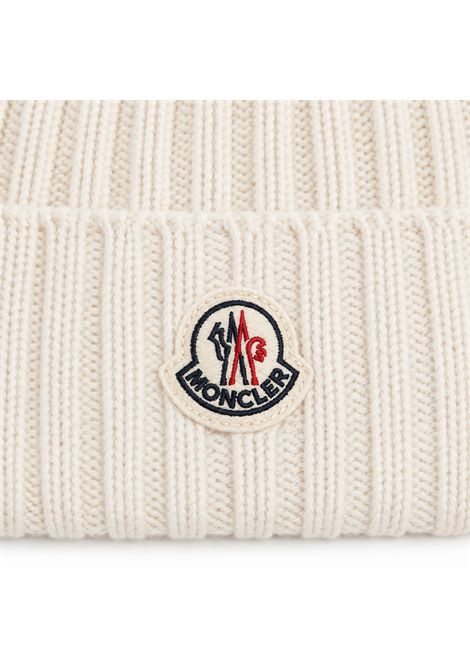 Cappello in lana con pom pon MONCLER ENFANT | 3B00007 A9327037